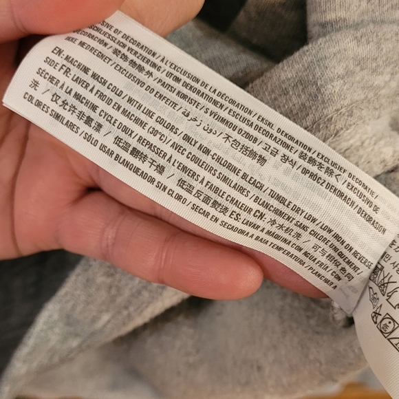 EUC | Hollister Gray Terrycloth California Hoodie - Picture 7 of 8